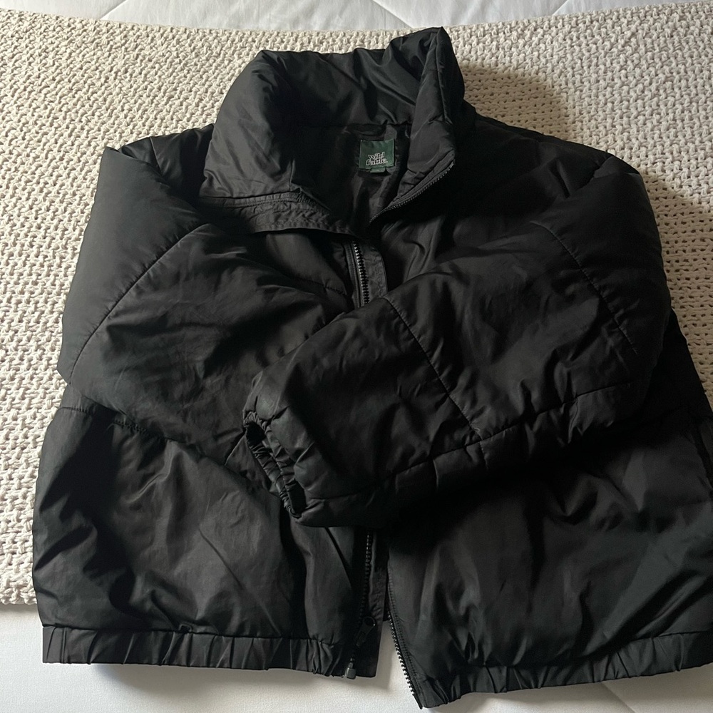 Black Wild Fable Puffer Coat